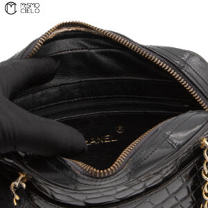Crocodile Chain Shoulder Bag