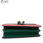 GUCCI Dionysus Handbag Green Leather