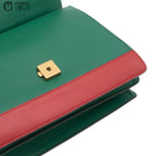 GUCCI Dionysus Handbag Green Leather