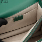GUCCI Dionysus Handbag Green Leather