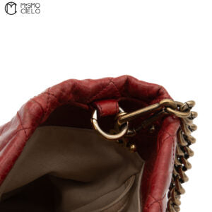 Matelasse Chain Tote Aged Calfskin