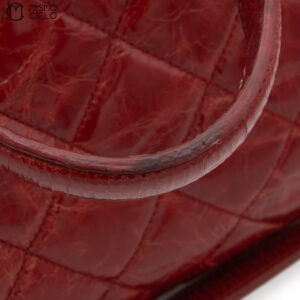 Matelasse Chain Tote Aged Calfskin