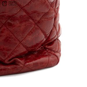 Matelasse Chain Tote Aged Calfskin