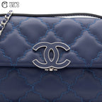 Ultra Stitch Lamb Skin Chain Shoulder Bag