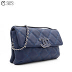 Ultra Stitch Lamb Skin Chain Shoulder Bag
