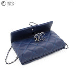 Ultra Stitch Lamb Skin Chain Shoulder Bag