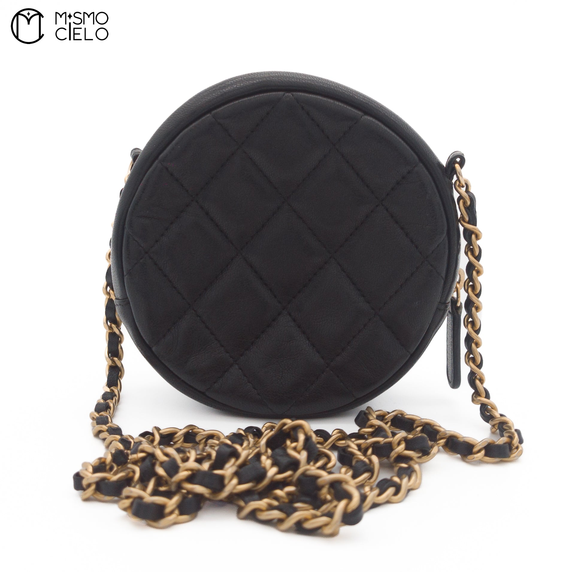 Lambskin Coco Mark Lucky Charm Chain Shoulder Bag