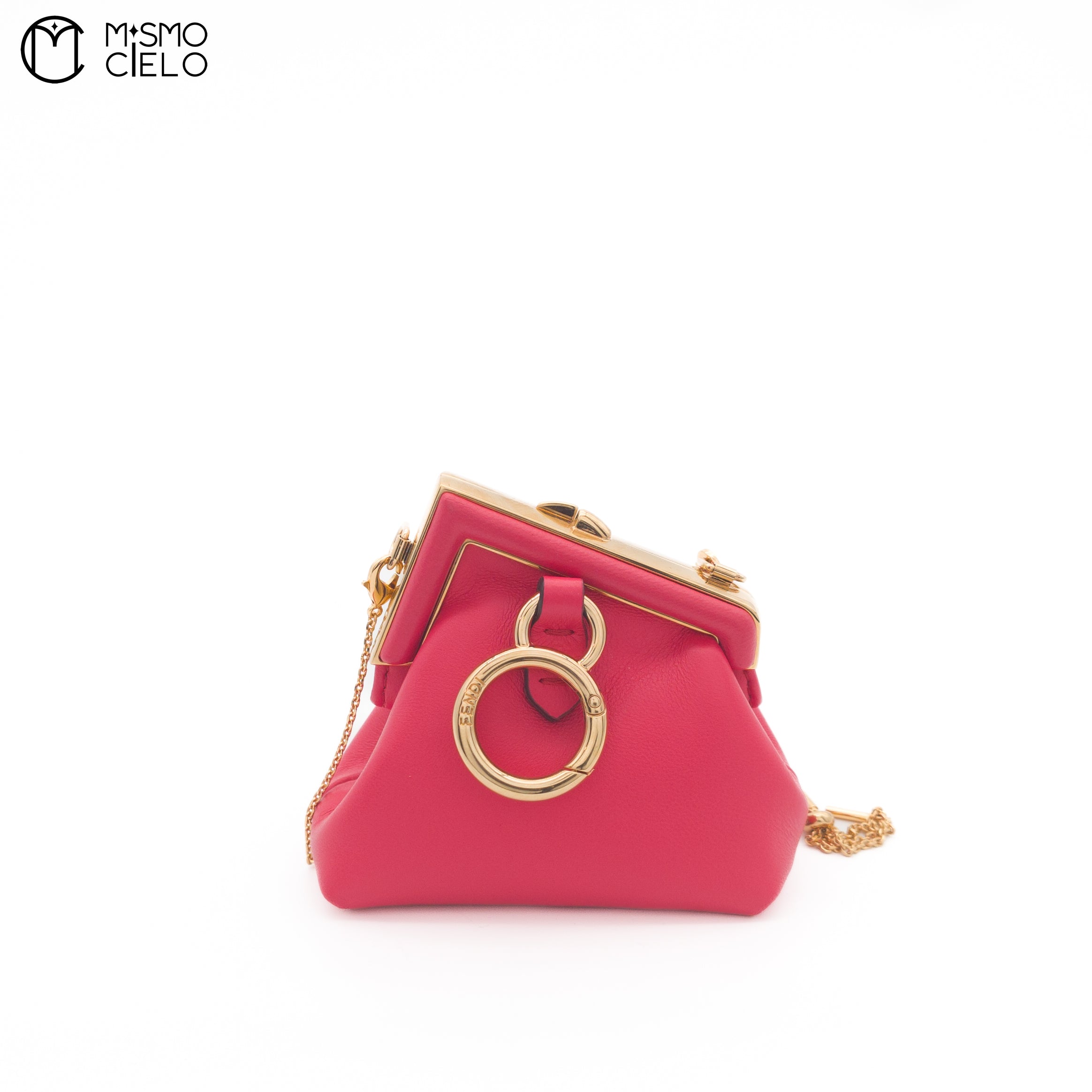 First Charm Nano Bag Red