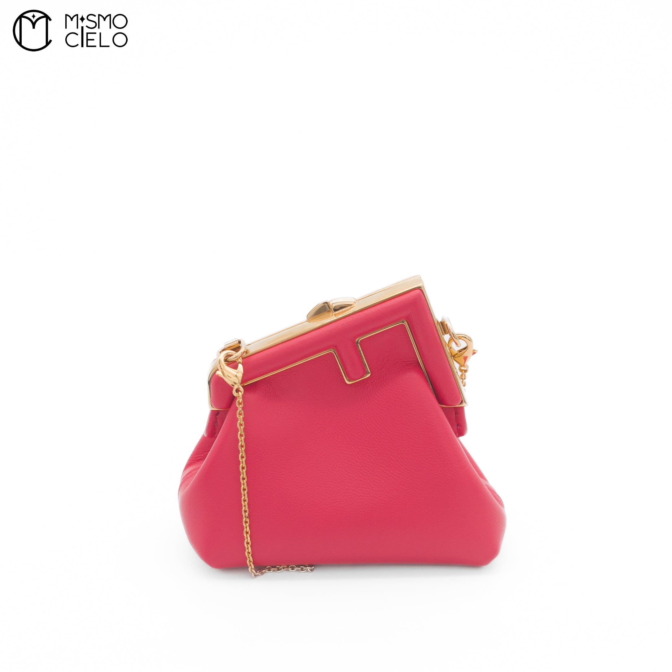 First Charm Nano Bag Red