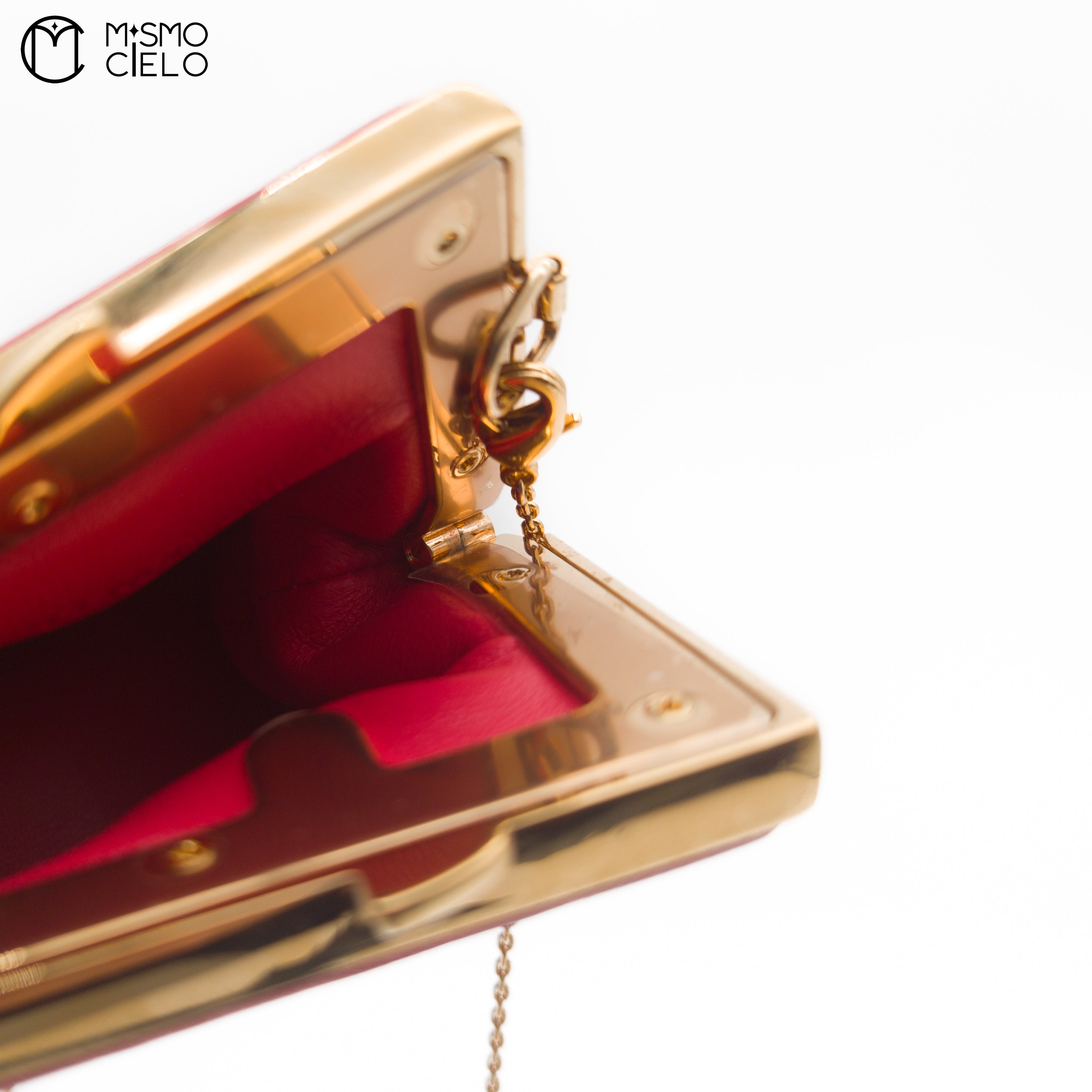 First Charm Nano Bag Red