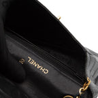 Crocodile Turn Lock Chain Shoulder Bag