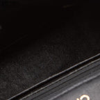 Crocodile Turn Lock Chain Shoulder Bag