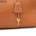 Authenticated Kelly 35 Brown 2 Way Shoulder Bag