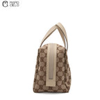 Canvas Ivory Handbag