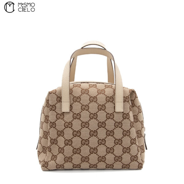 Canvas Ivory Handbag