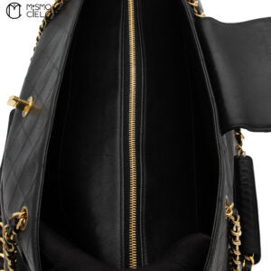 Bicolor Supermodel Chain Travel Bag