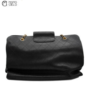 Bicolor Supermodel Chain Travel Bag