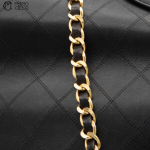 Bicolor Supermodel Chain Travel Bag