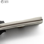 White Round Zipper Wallet