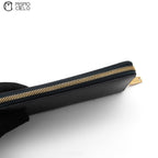 Crocodile Embossed Long Cassandra Wallet