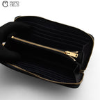 Crocodile Embossed Long Cassandra Wallet