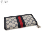 Ophidia GG Zip Around Wallet