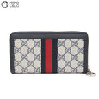 Ophidia GG Zip Around Wallet