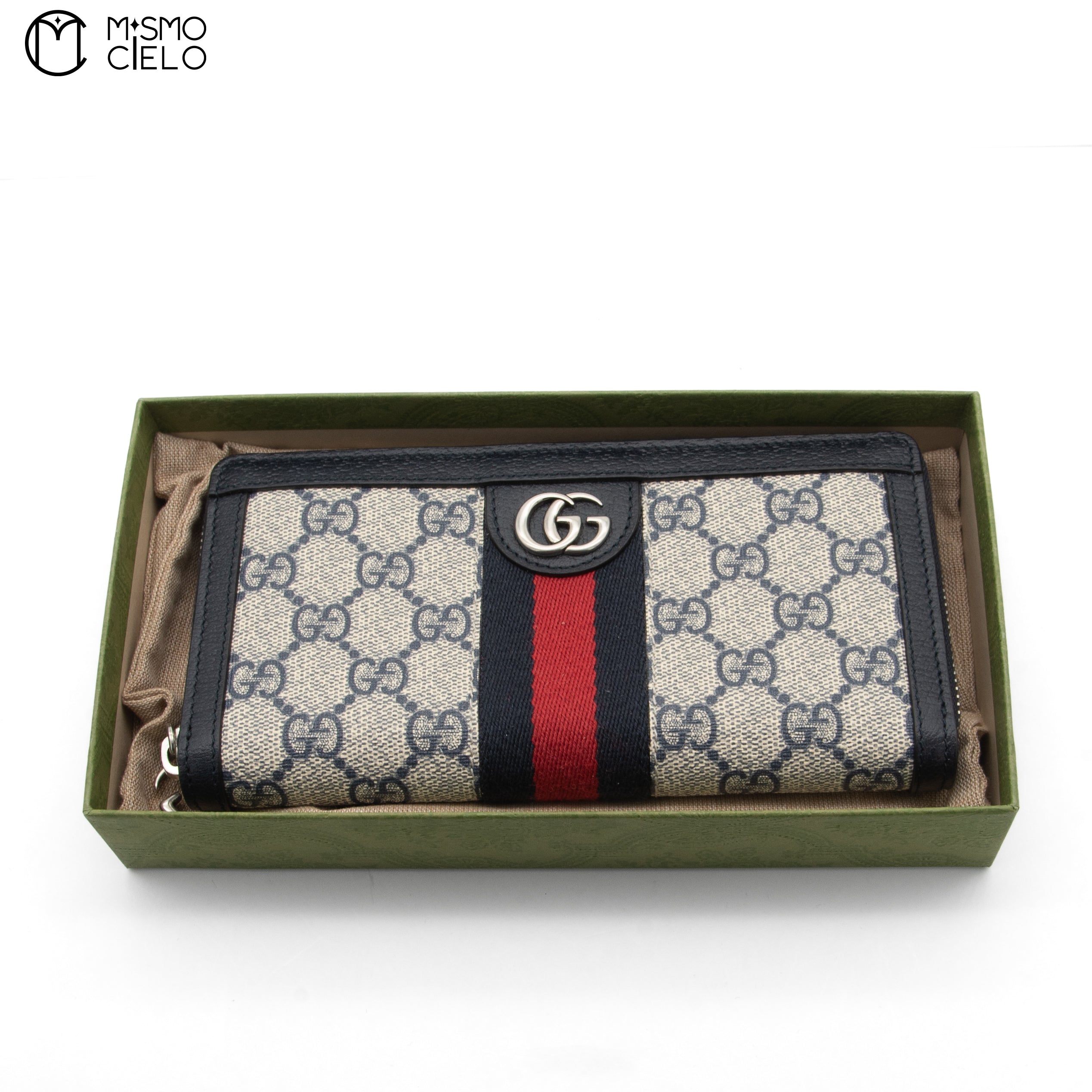 Ophidia GG Zip Around Wallet