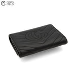 GG Marmont Compact Wallet Black