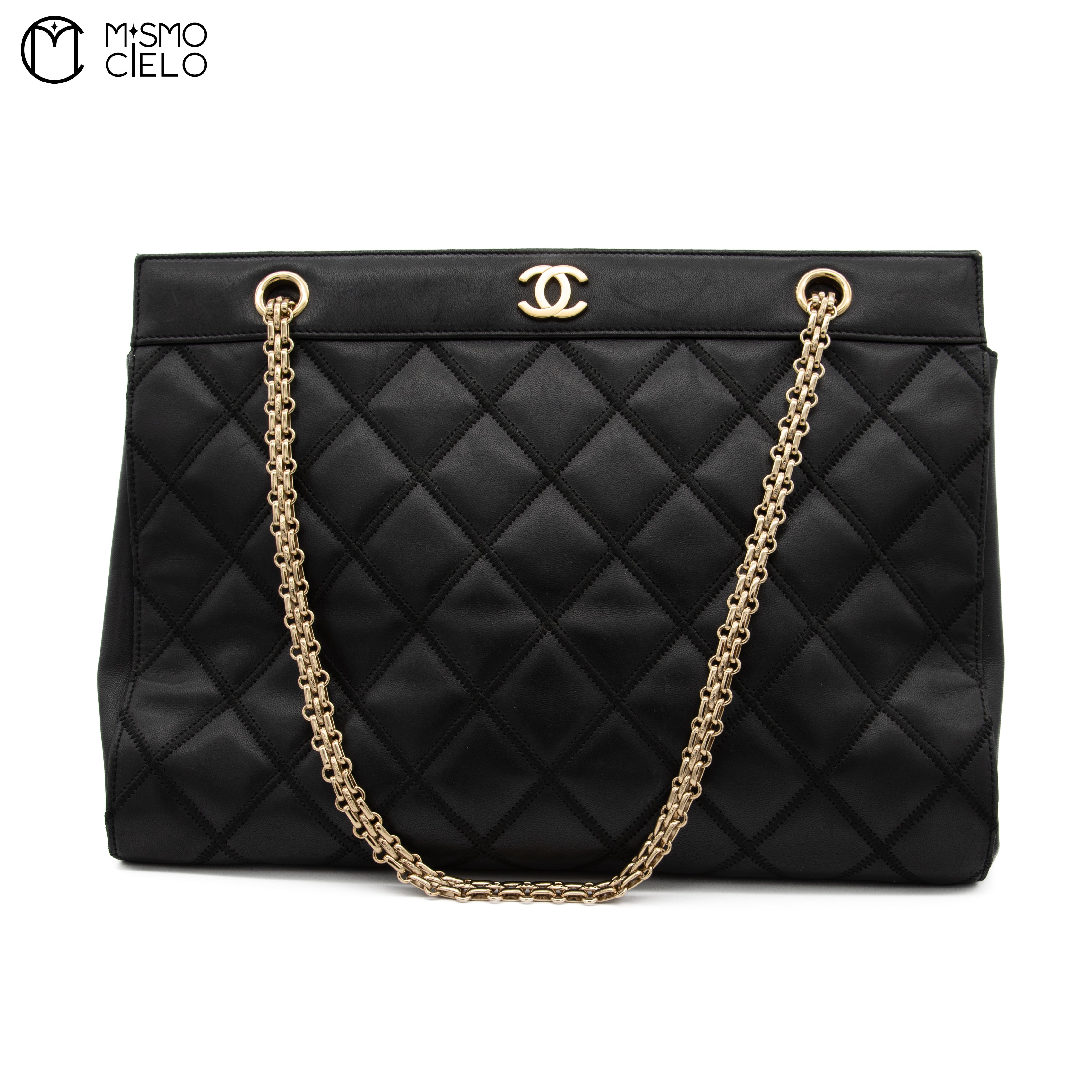 Ultra Stitch Matelasse chain Tote Bag