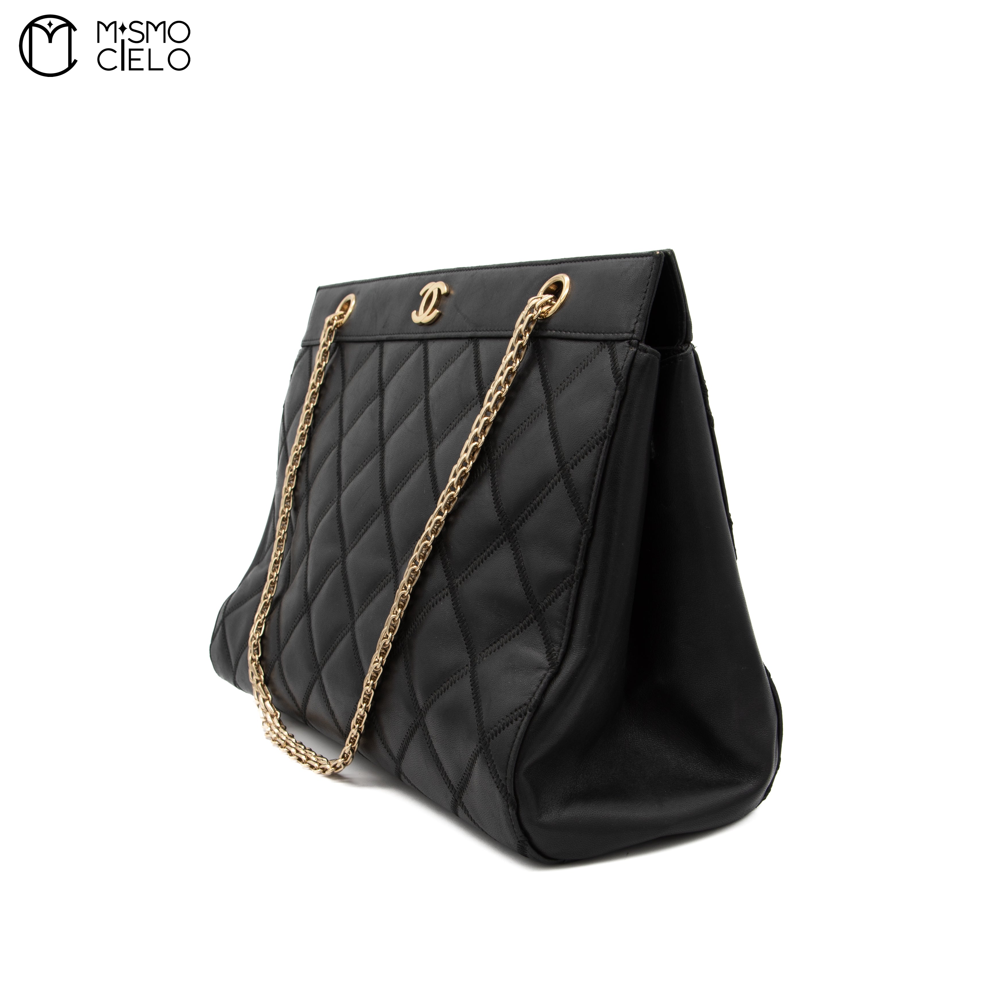 Ultra Stitch Matelasse chain Tote Bag