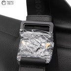 Black Saddle bag with Dior Print