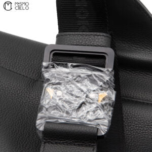 Black Saddle bag with Dior Print