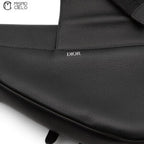 Black Saddle bag with Dior Print