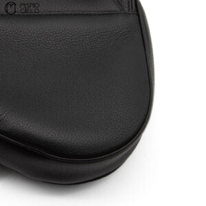 Black Saddle bag with Dior Print