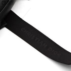 Black Saddle bag with Dior Print