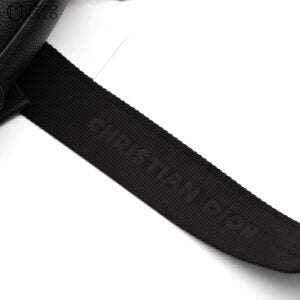 Black Saddle bag with Dior Print