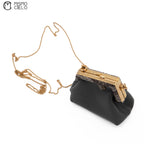 FENDI First Charm Nano Bag Grey Python *