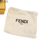 FENDI First Charm Nano Bag Grey Python *