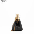 FENDI First Charm Nano Bag Grey Python *