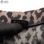CHRISTIAN DIOR Large Book Tote Leopard