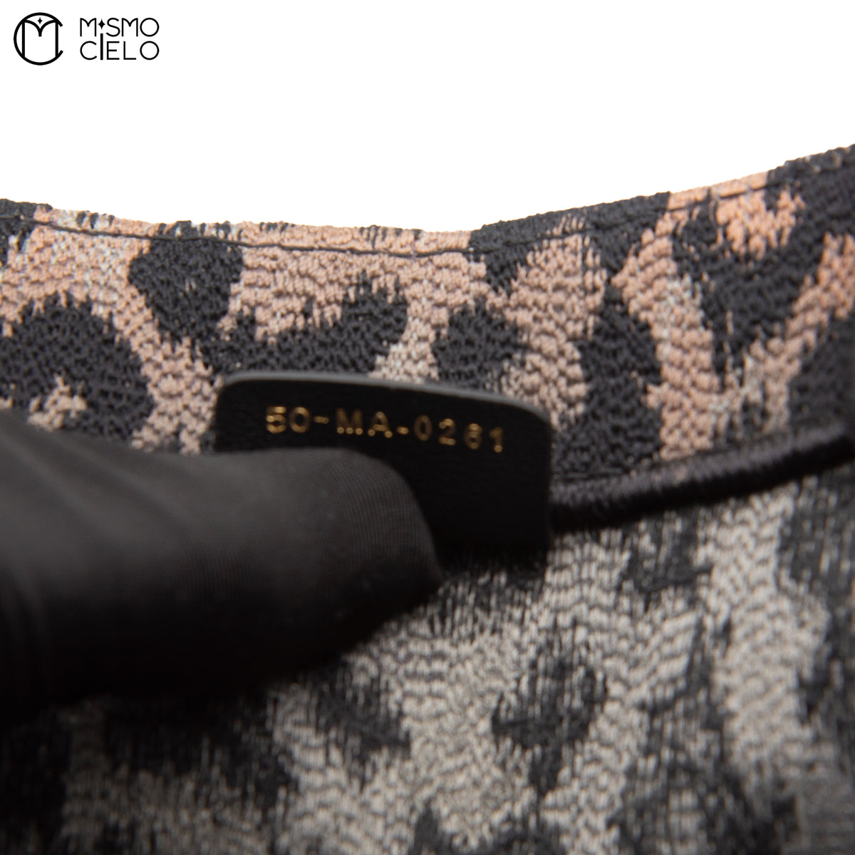 CHRISTIAN DIOR Large Book Tote Leopard