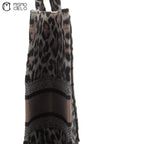 CHRISTIAN DIOR Large Book Tote Leopard