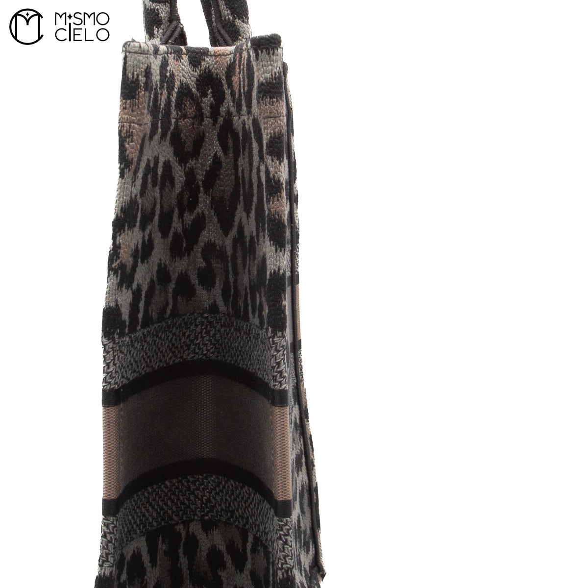 CHRISTIAN DIOR Large Book Tote Leopard