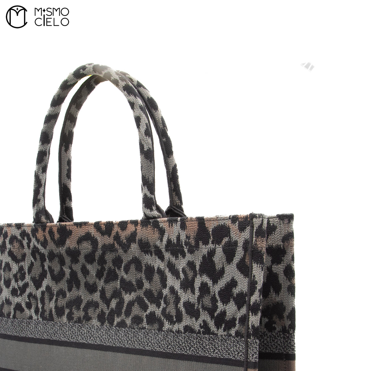 CHRISTIAN DIOR Large Book Tote Leopard