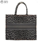 CHRISTIAN DIOR Large Book Tote Leopard