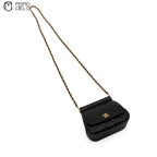 Matelasse Caviar Skin Coco Mark Pouch