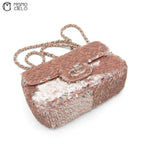 Spangle Gradient Sequin Shoulder Bag