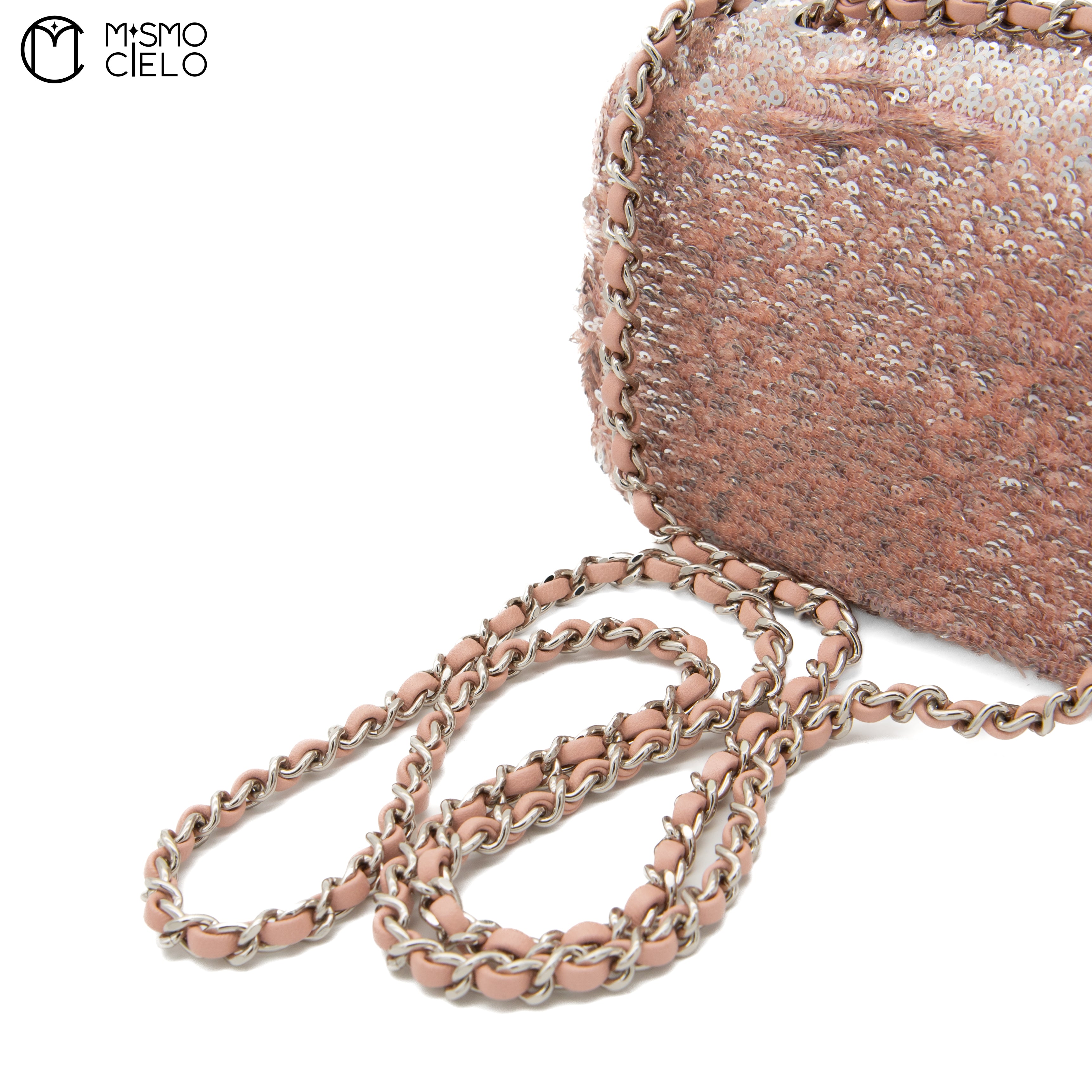 Spangle Gradient Sequin Shoulder Bag