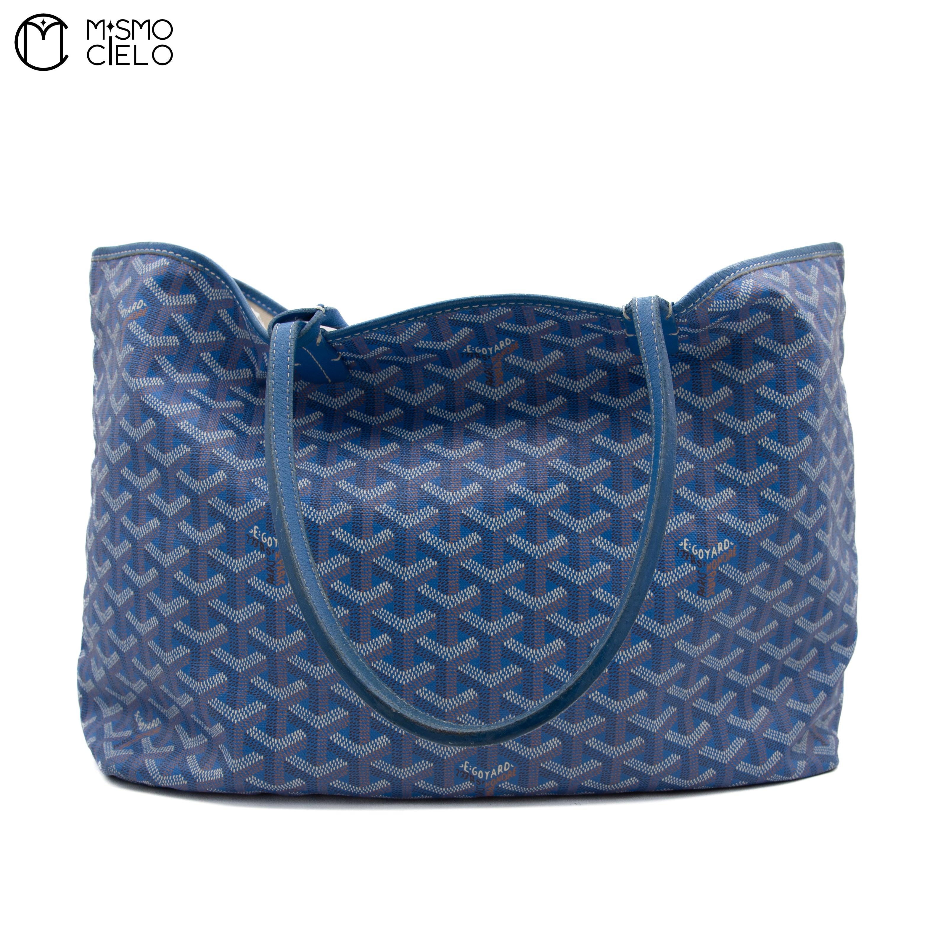 Saint Louis PM Blue Tote bag with Pouch